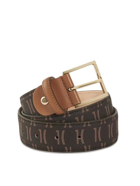 ALVIERO MARTINI PRIMA CLASSE MONOGRAM Logo Pasek ciemny - Paski