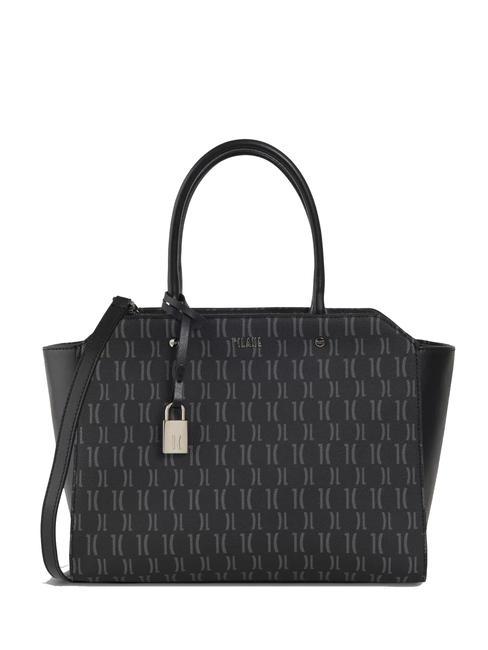 ALVIERO MARTINI PRIMA CLASSE MONOGRAM  Torba zakupowa z paskiem na ramię Czarny - Torby damskie
