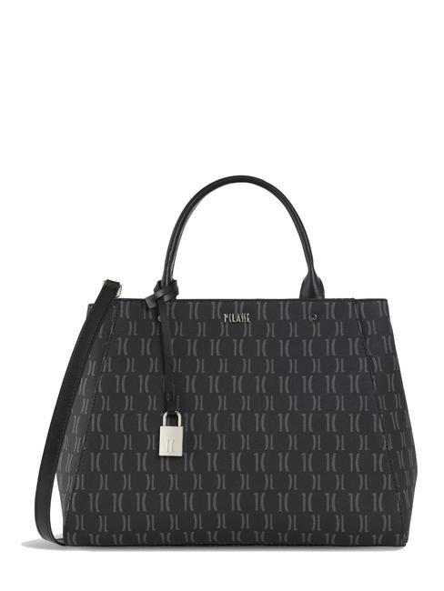 ALVIERO MARTINI PRIMA CLASSE MONOGRAM Medium Torebka z paskiem na ramię Czarny - Torby damskie