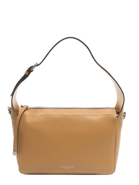 GIANNI CHIARINI MEDIUM Torba na ramię, z paskiem na ramię, ze skóry konopie - Torby damskie