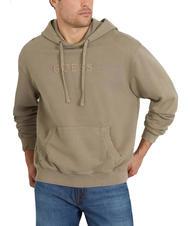 GUESS FINCH TERRY Bluza oversize z kieszenią i kapturem - Bluzy męskie