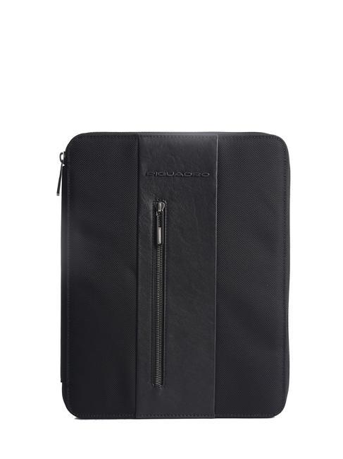 PIQUADRO BRIEF  Schowek A4 czarny - Uchwyt i organizer na tablet