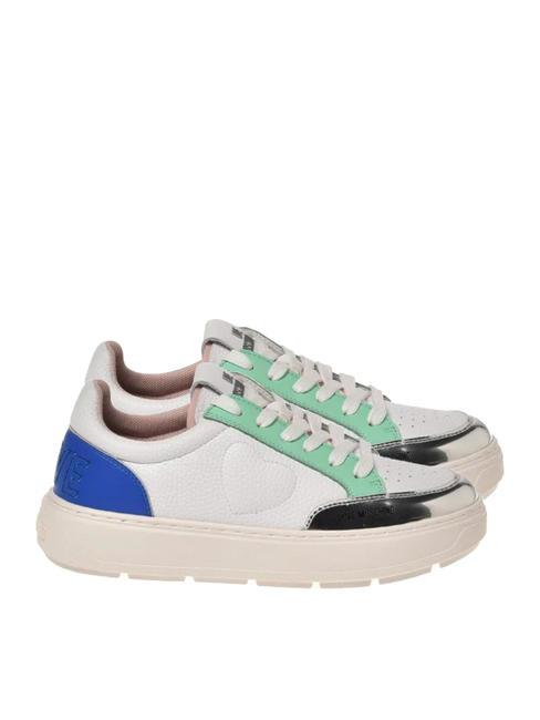 LOVE MOSCHINO BOLD 40 MIX Adidasy biały/arg/mężczyźni/zaf - Buty damskie