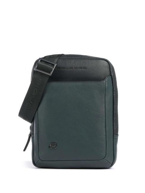 PIQUADRO BLACK SQUARE  Torba na iPada mini zielony/zielony - Torby na ramię męskie