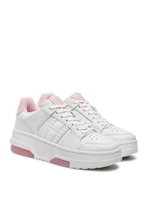 TOMMY HILFIGER TOMMY JEANS THE BROOKLYN  Wysokie trampki mglisty róż - Buty damskie