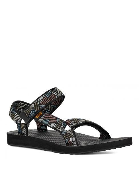 TEVA ORIGINAL UNIVERSAL  Sandał   bez obramowania czarno-biały - Buty damskie