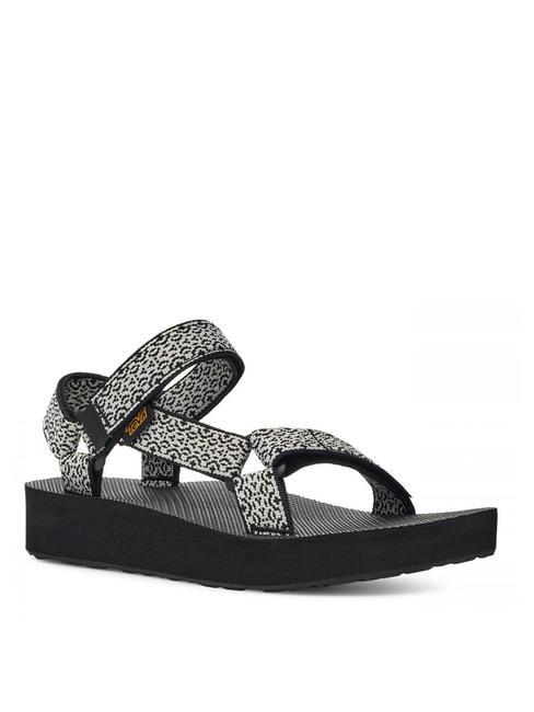 TEVA MIDFORM UNIVERSAL  Sandał  boho biały/czarny - Buty damskie