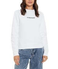 GUESS JEANS LOGO Bluza z okrągłym dekoltem i regularnym krojem - Bluzy damskie