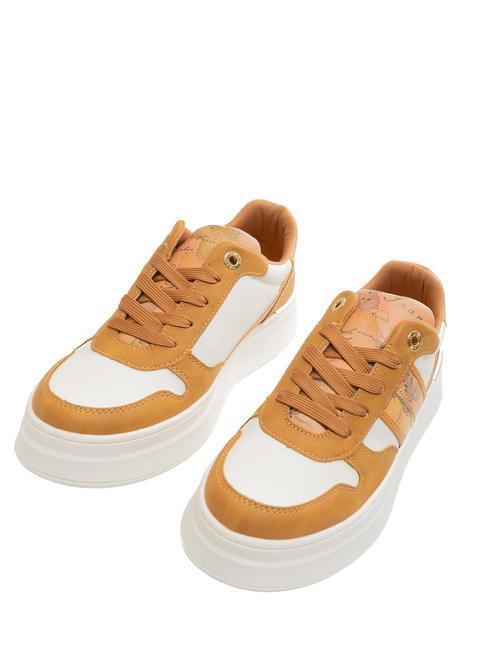 ALVIERO MARTINI PRIMA CLASSE MIA JR Adidasy skóra/biały/geo beżowy - Buty damskie