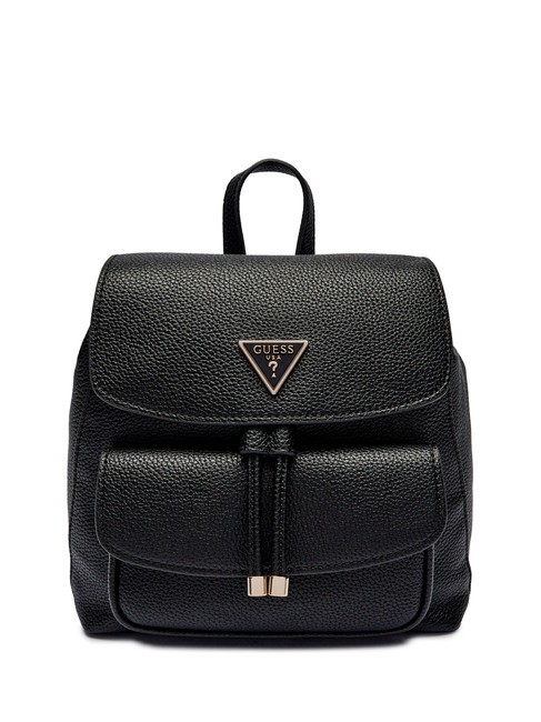 GUESS CRESIDIA  Plecak CZARNY - Torby damskie