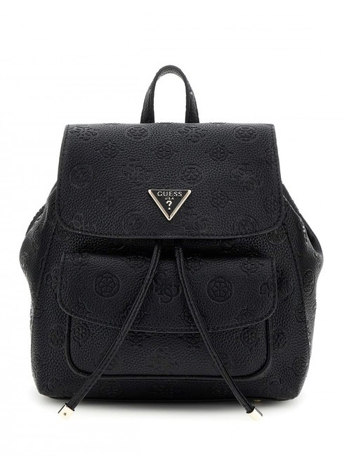 GUESS CRESIDIA  Plecak CZARNY - Torby damskie