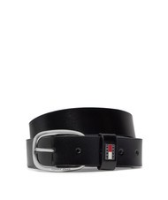 TOMMY HILFIGER TOMMY JEANS OVAL  Skr&oacute;cony pasek sk&oacute;rzany - Paski
