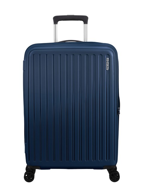 AMERICAN TOURISTER REJOY Wózek średniej wielkości GRANATOWY - Wózki twarde