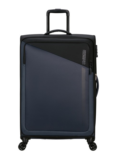 AMERICAN TOURISTER DARING DASH Duży, rozszerzalny wózek czarny/szary - Wózki półsztywne
