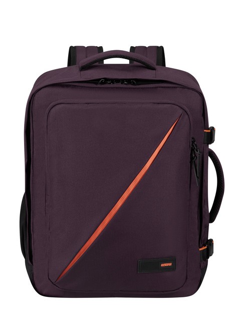 AMERICAN TOURISTER TAKE2CABIN M Plecak pod siedzenie ok easyJet ciemna śliwka - Plecaki szkolne i rekreacyjne