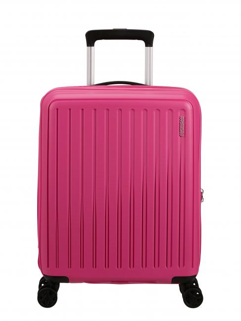 AMERICAN TOURISTER REJOY Wózek na bagaż podręczny hawajski różowy - Bagaż podręczny