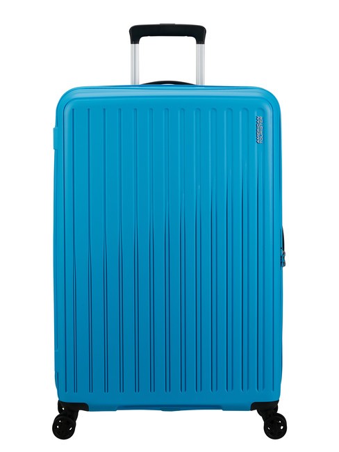 AMERICAN TOURISTER REJOY Duży wózek niebieski lazur - Wózki twarde