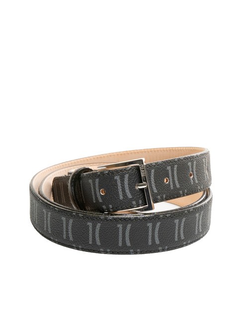 ALVIERO MARTINI PRIMA CLASSE MONOGRAM Skrócony pasek Czarny - Paski