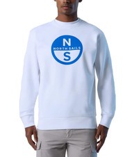 NORTH SAILS BASIC Bluza z okrągłym dekoltem i nadrukowanym logo - Bluzy męskie