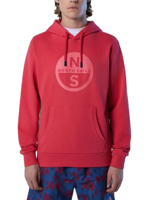 NORTH SAILS BASIC Bluza z kapturem z nadrukiem logo arbuz - Bluzy męskie