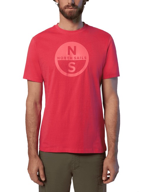NORTH SAILS BASIC Koszulka bawełniana z nadrukowanym logo arbuz - Koszulki męskie