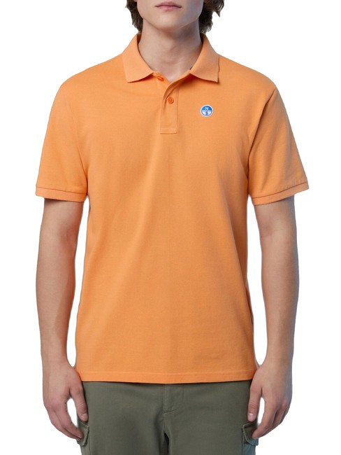 NORTH SAILS BASIC Koszulka polo bawełniana z krótkim rękawem mandarynki - Polo męskie