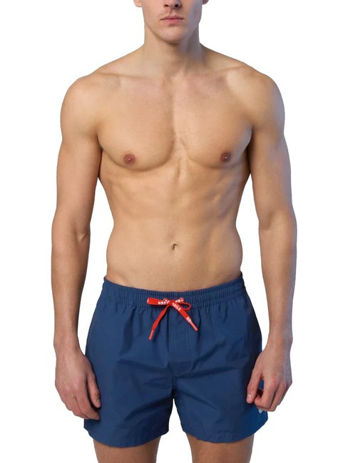 NORTH SAILS VOLLEY Strój boksera z logo ciemny denim - Stroje kąpielowe męskie
