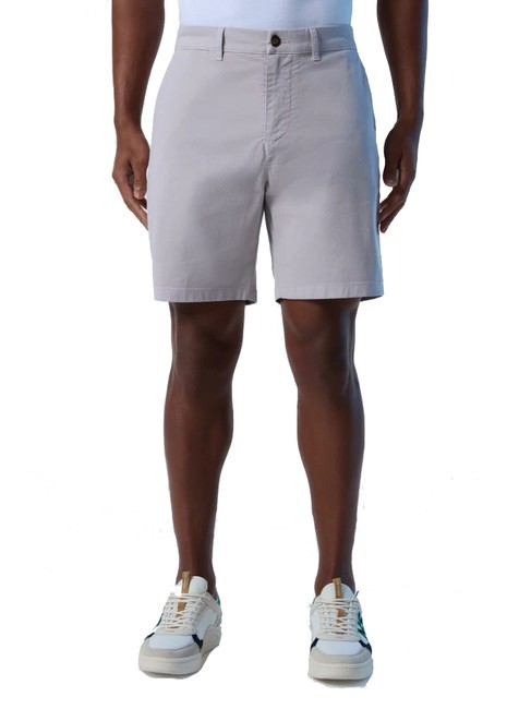 NORTH SAILS STAR Regularne szorty bermudy chino betonowy szary - Spodnie męskie