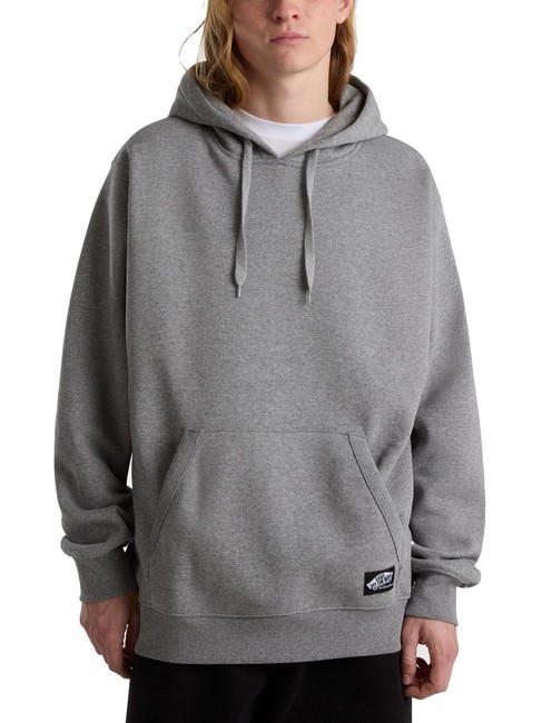 VANS SKATE CLASSICS PATCH Bluza z kapturem łyżwa cement wrzos - Bluzy męskie