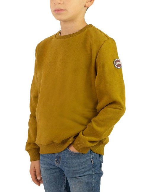 COLMAR MODISH KIDS Jednolita bluza z okrągłym dekoltem bagno - Bluzy dziecięce