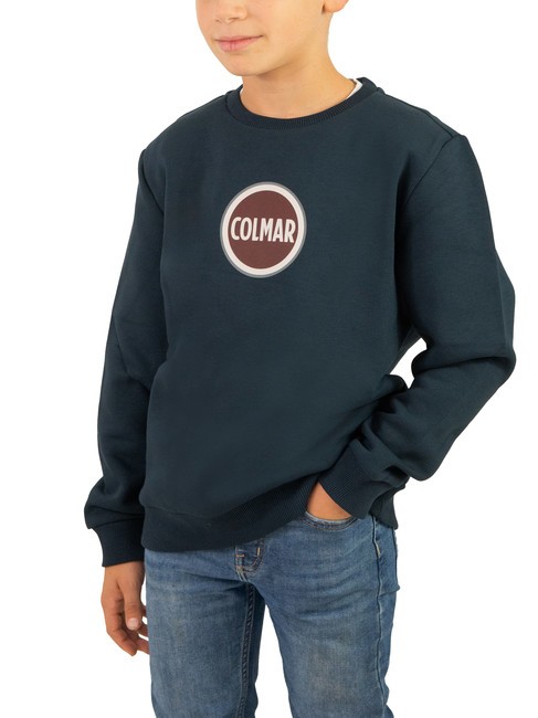 COLMAR MODISH KIDS Bluza z okrągłym dekoltem i logo granatowy - Bluzy dziecięce