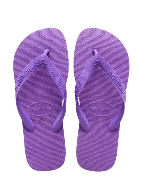 HAVAIANAS TOP Klapki ciemny fiolet/ciemny fiolet - Buty uniseks