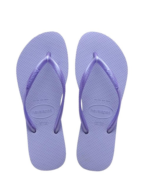 HAVAIANAS SLIM Klapki liliowy wietrzyk - Buty damskie