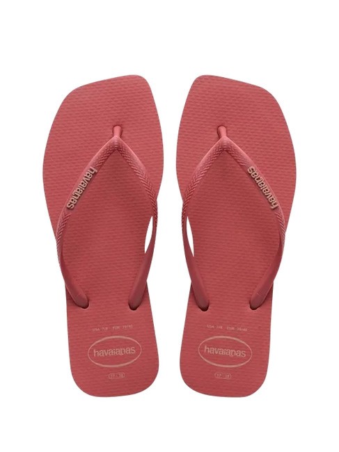 HAVAIANAS SQUARE LOGO Klapki pau brazylia - Buty damskie