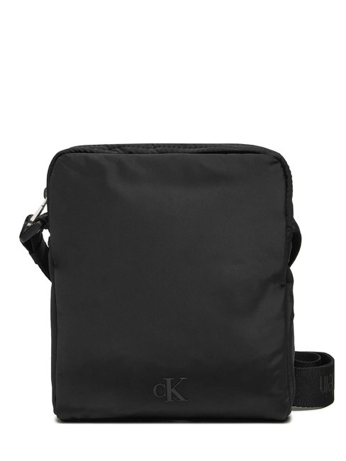 CALVIN KLEIN CK JEANS OVER WEBBING Torba na ramię Czarny PVH - Torby na ramię męskie