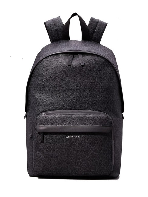 CALVIN KLEIN MUST Plecak na laptopa 13" czarny / czerwony - Plecaki szkolne i rekreacyjne