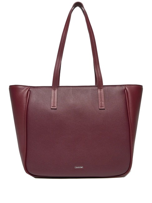CALVIN KLEIN REFINE  Torba na zakupy krwisty - Torby damskie