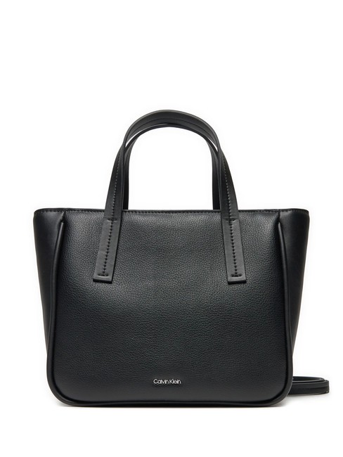 CALVIN KLEIN REFINE  Torebka z paskiem na ramię czarny - Torby damskie