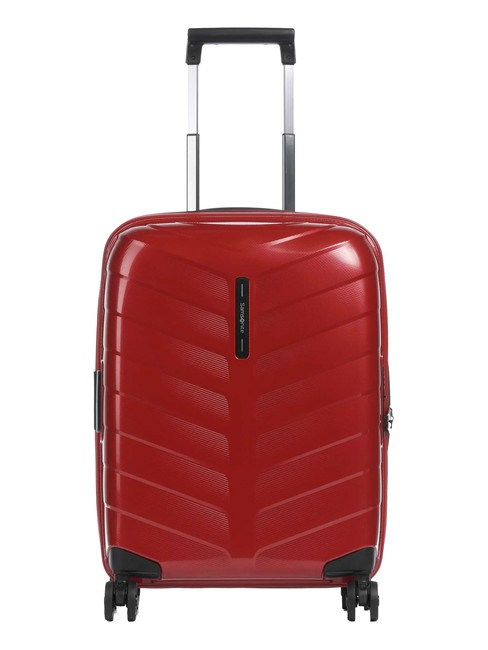 SAMSONITE ATTRIX Rozszerzalny wózek na bagaż podręczny CZERWONY - Bagaż podręczny