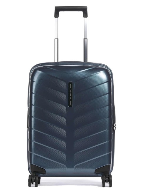SAMSONITE ATTRIX Rozszerzalny wózek na bagaż podręczny stalowo-niebieski - Bagaż podręczny