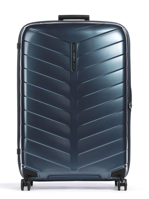 SAMSONITE ATTRIX Wózek o bardzo dużym rozmiarze stalowo-niebieski - Wózki twarde