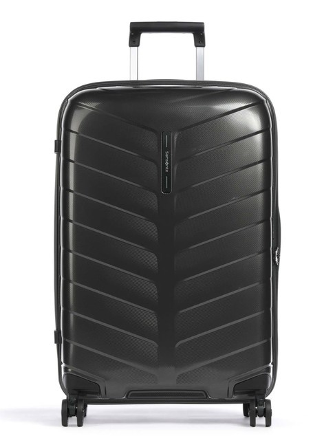 SAMSONITE ATTRIX Wózek średniej wielkości antracyt - Wózki twarde