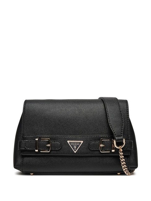 GUESS ECO ALI Convertible Torba na ramię / torba crossbody CZARNY - Torby damskie