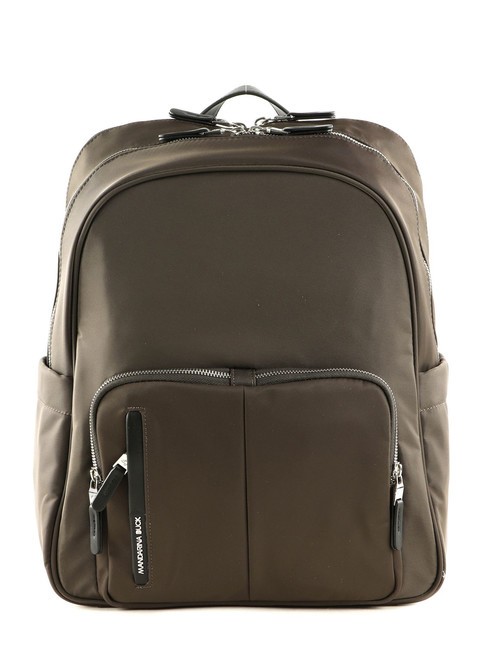 MANDARINA DUCK HUNTER Nylonowy plecak na laptopa 13" kret - Torby damskie