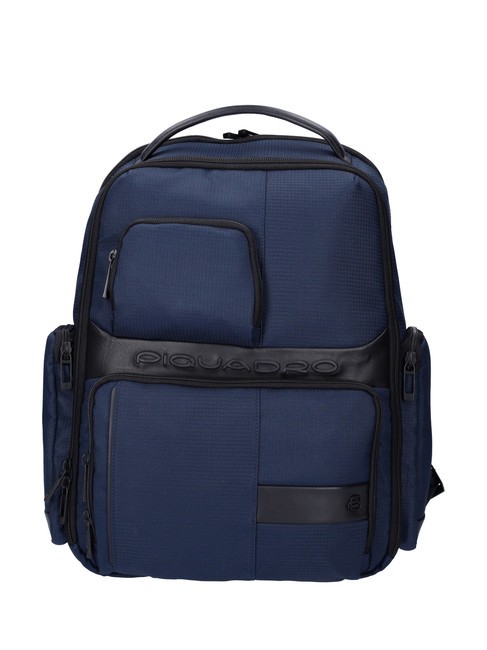 PIQUADRO WOLLEM Plecak na laptopa 17,3" niebieski - Plecaki na laptopa do pracy
