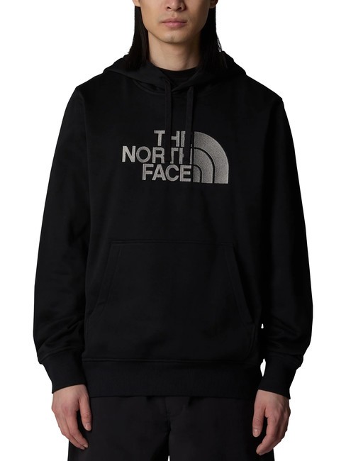 THE NORTH FACE DREW PEAK Bluza z kapturem czarny tnf - Bluzy męskie
