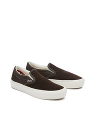VANS SKATE SLIP-ON Trampki do jazdy na deskorolce czekoladowy brąz - Buty męskie - 1