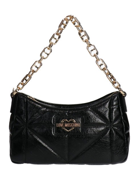 LOVE MOSCHINO SHINY Torba na ramię Czarny - Torby damskie