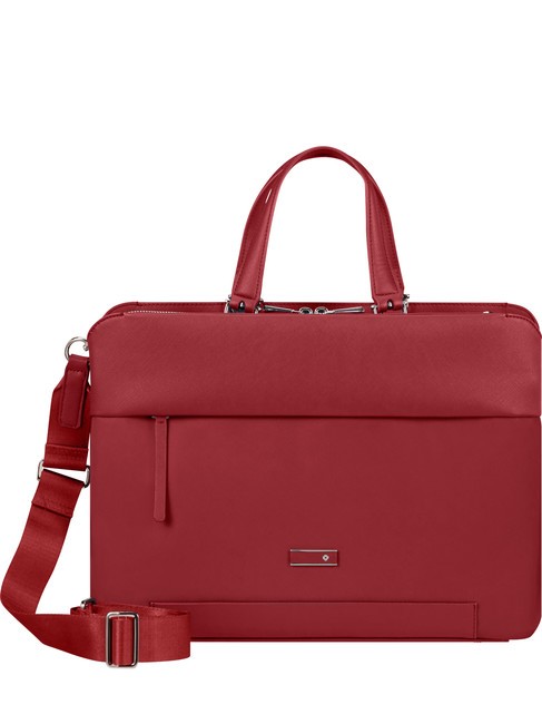SAMSONITE ZALIA 3.0  Teczka na laptopa 14,1" ciemnoczerwony - Teczki robocze