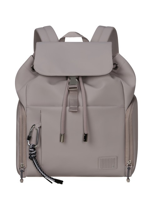 SAMSONITE WANDER LAST  Plecak z poliestru z recyklingu róża popielata - Torby damskie